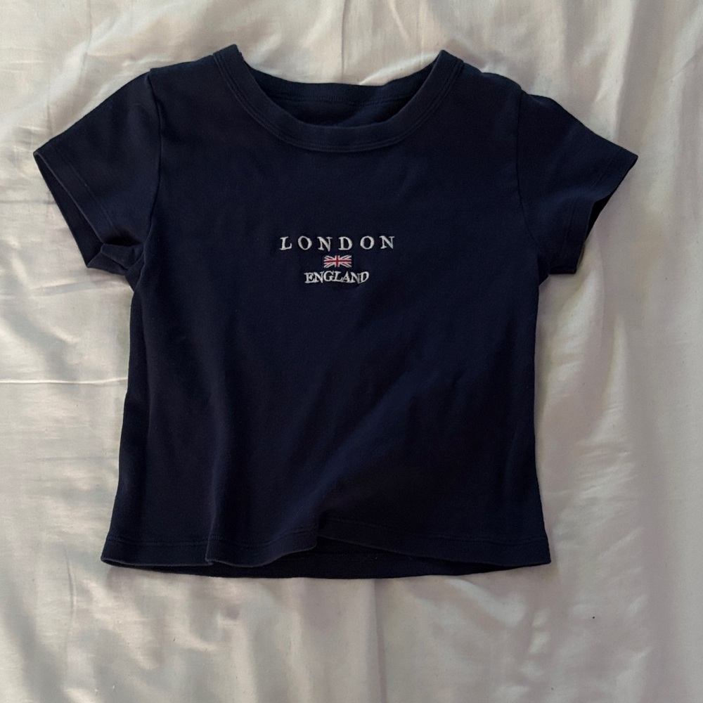 London England Women’s Navy Blue T-Shirt
